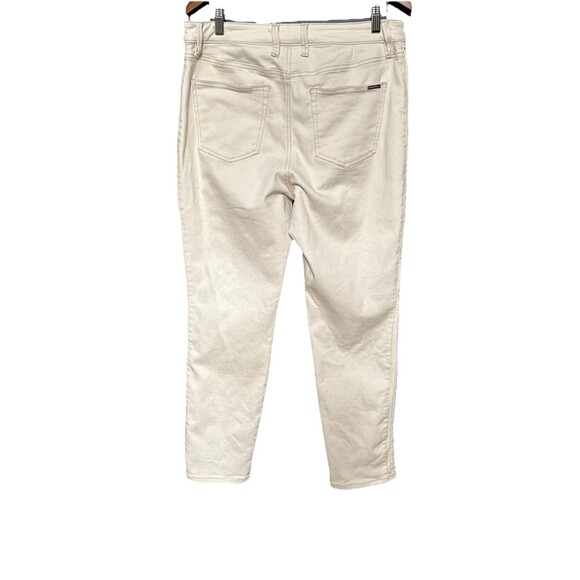 Tommy Bahama Boracay Size 12 Beach High-Rise Ankle Jeans color Moonbeam $148 - Picture 5 of 14